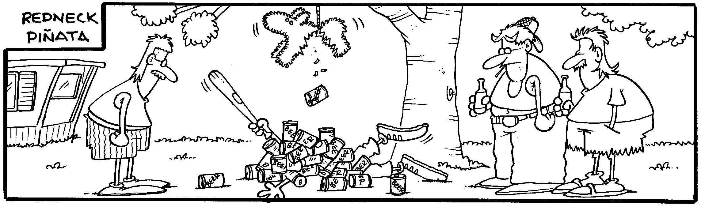 Original TUNDRA ink drawing: REDNECK